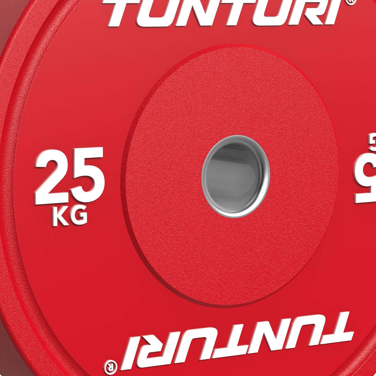 Tunturi Platinum Hantelscheibe Rot 25  kg