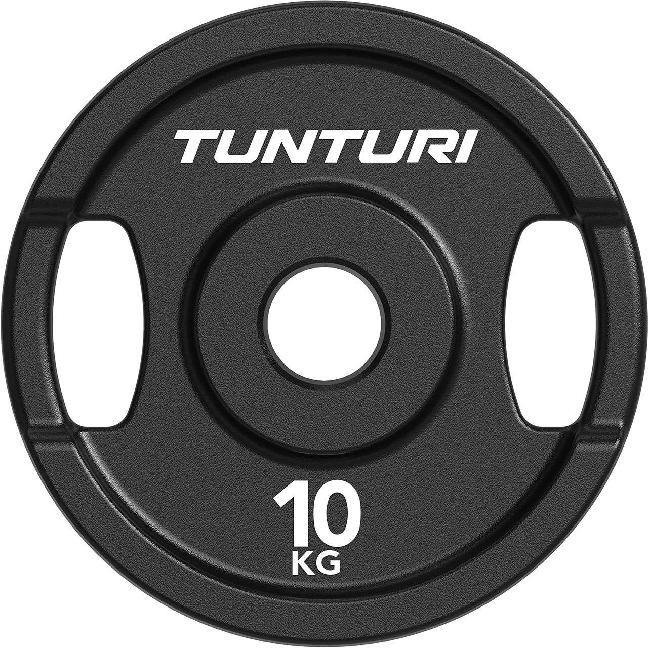 Tunturi Platinum Iron Bumper Plate Hantelscheibe 10 kg