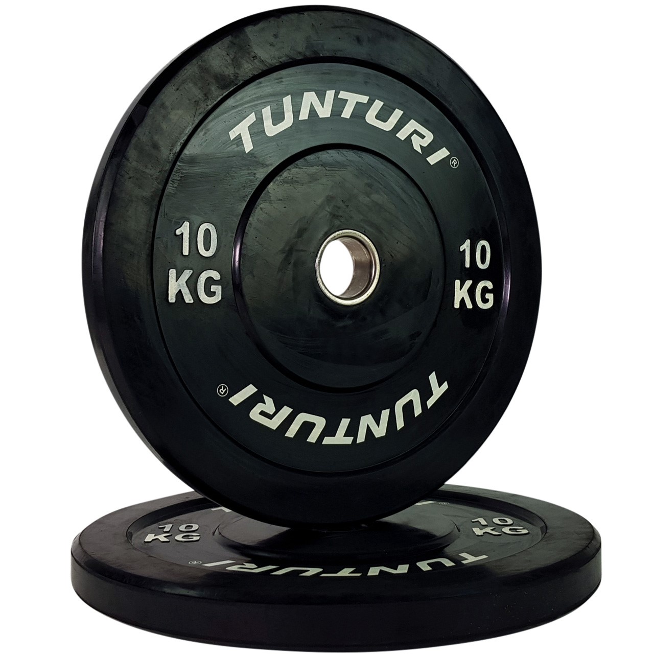 Tunturi Bumper Plate Weight Plates 50 mm 10 kg Single