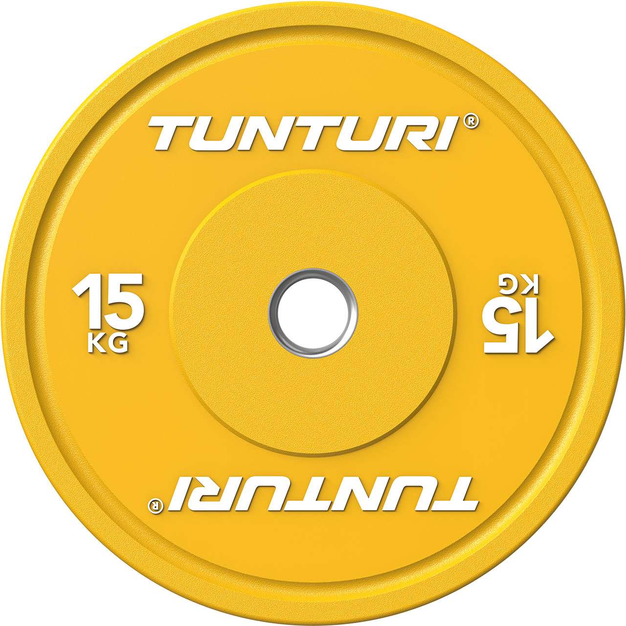 Tunturi Platinum Hantelscheibe Gelb 15 kg
