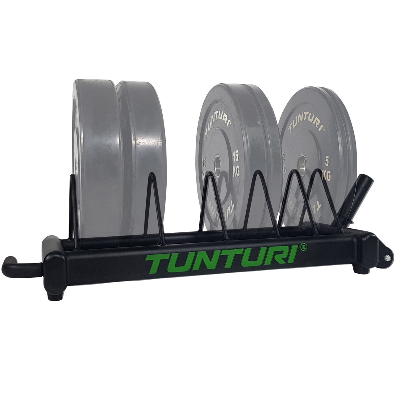 Tunturi Bumper Plate Carry Rack Ständer auf Rädern