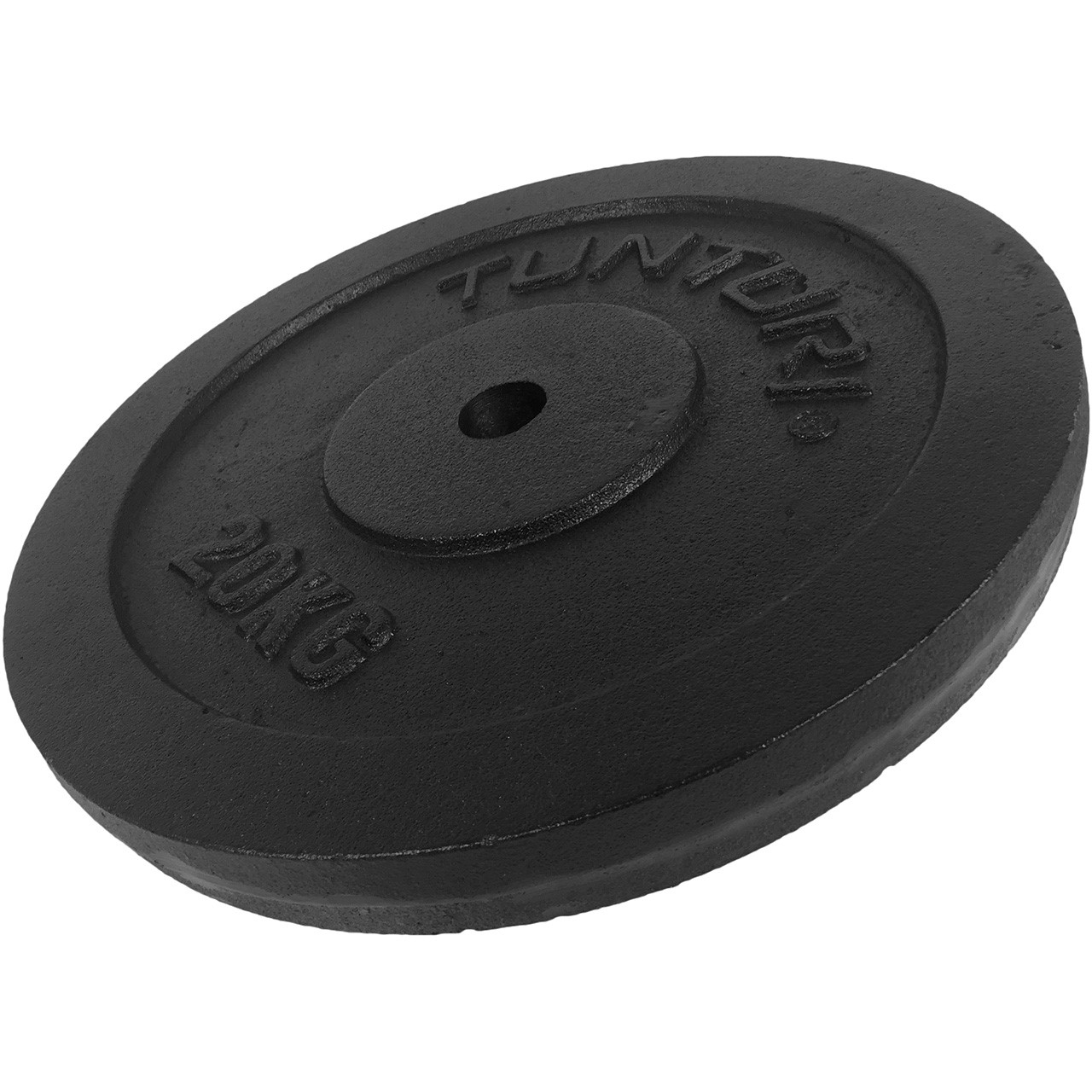 Tunturi 20 kg disque d'haltères 30 mm en fonte Tunturi 20 kg disque d'haltères 30 mm en fonte