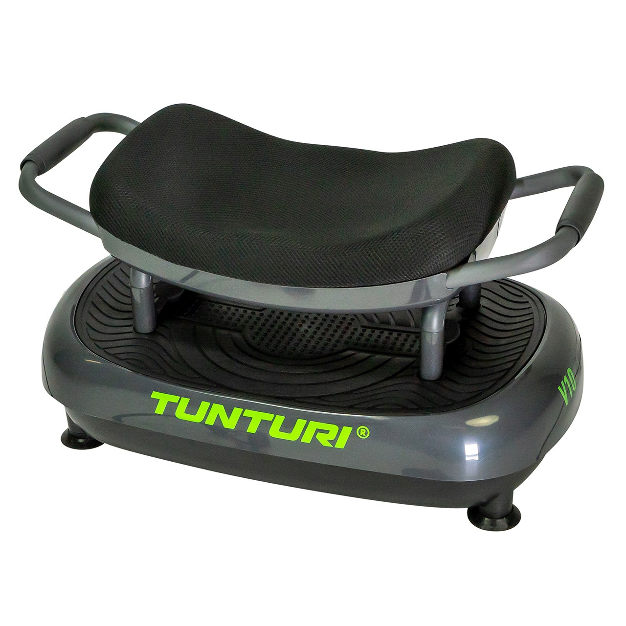 Tunturi V10 Cardio Fit Vibrationsplatte mit Hocker