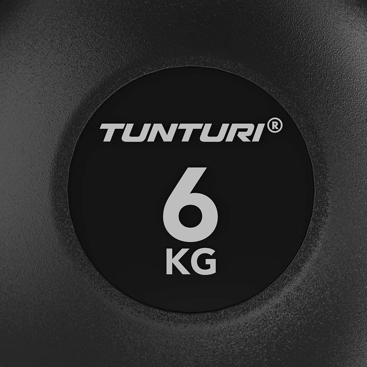 Tunturi Platinum Kettlebell mit Gummibeschichtung 6 kg