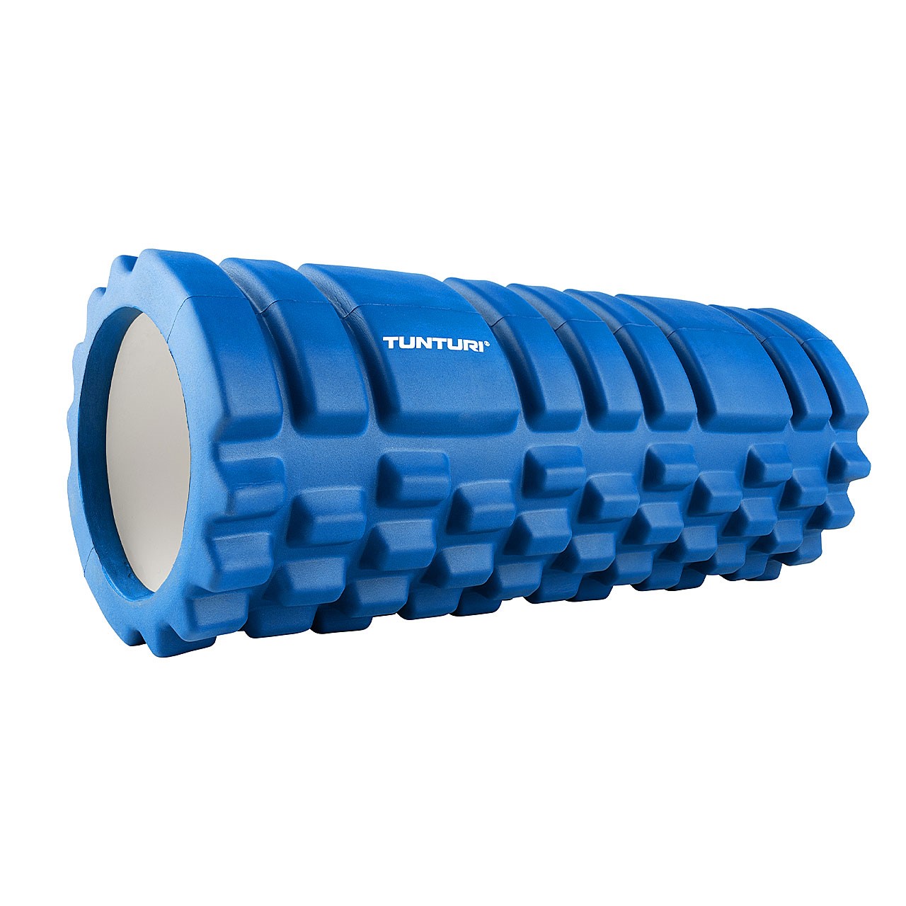 Tunturi Yoga Faszien Massageroller 33 cm Blau