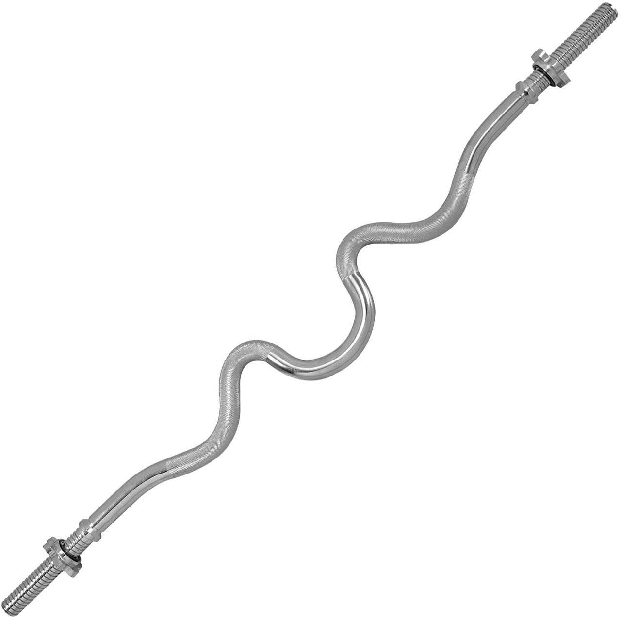 Tunturi SZ Stange Curl Bar mit Schraubverschluss 120 cm 30 mm