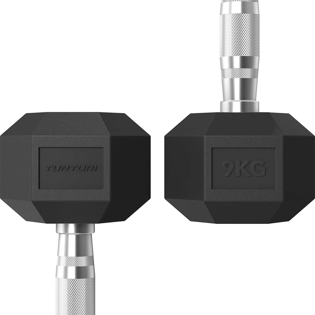 Tunturi Platinum Hex Kurzhantel 9 kg