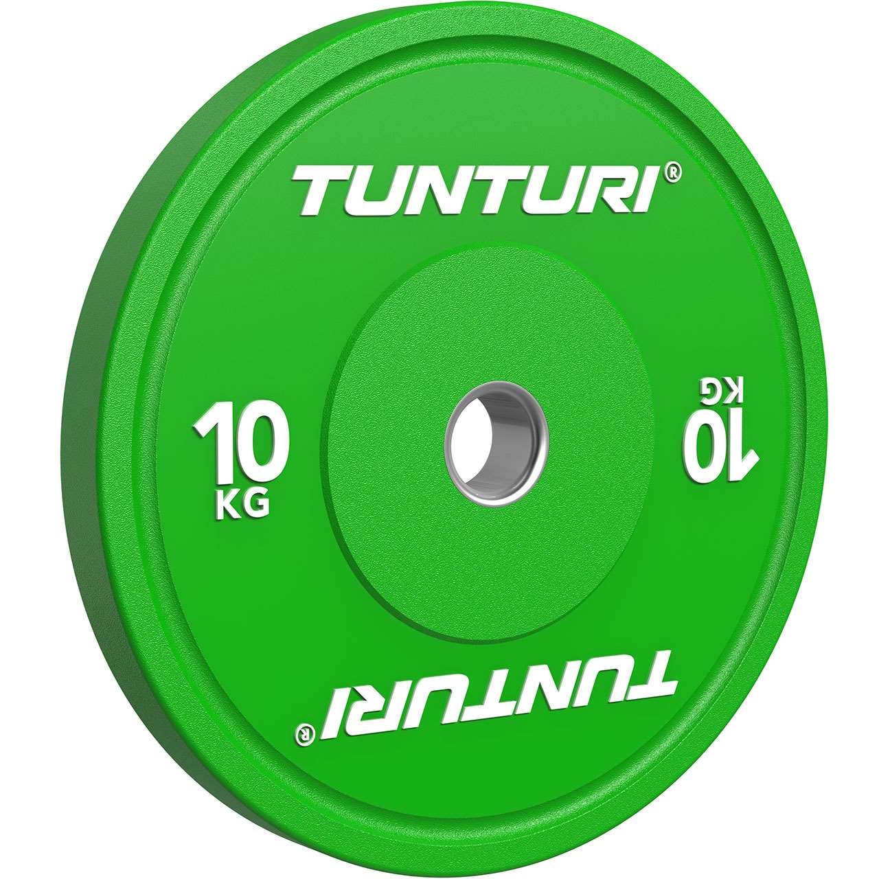 Tunturi Platinum Hantelscheibe Grün 10 kg