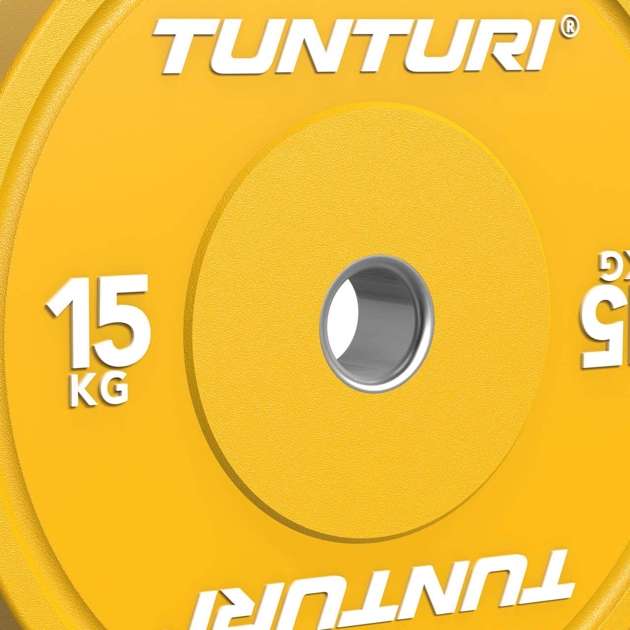 Tunturi Platinum Hantelscheibe Gelb 15 kg