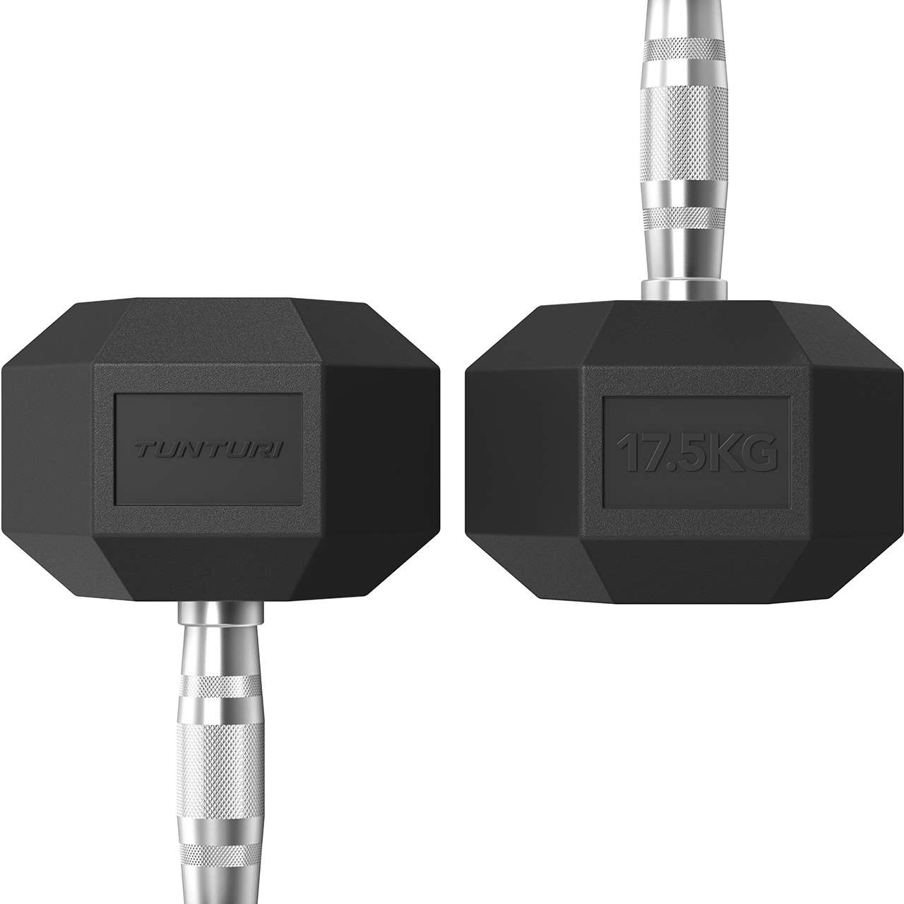 Tunturi Platinum Hex Kurzhantel 17.5 kg