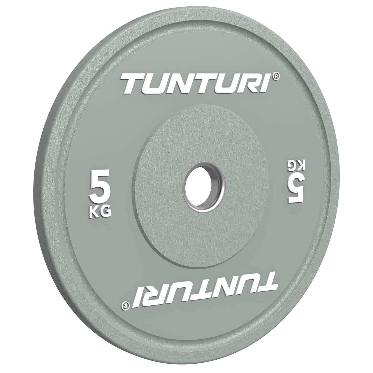Tunturi Platinum Hantelscheibe Grau 5 kg