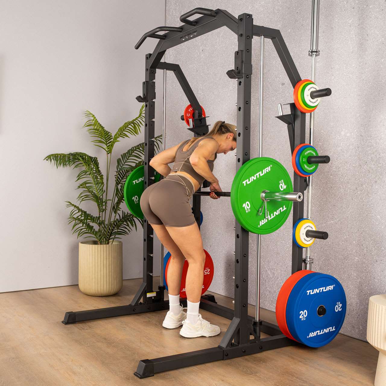 Tunturi Platinum Hantelscheibe Grau 5 kg