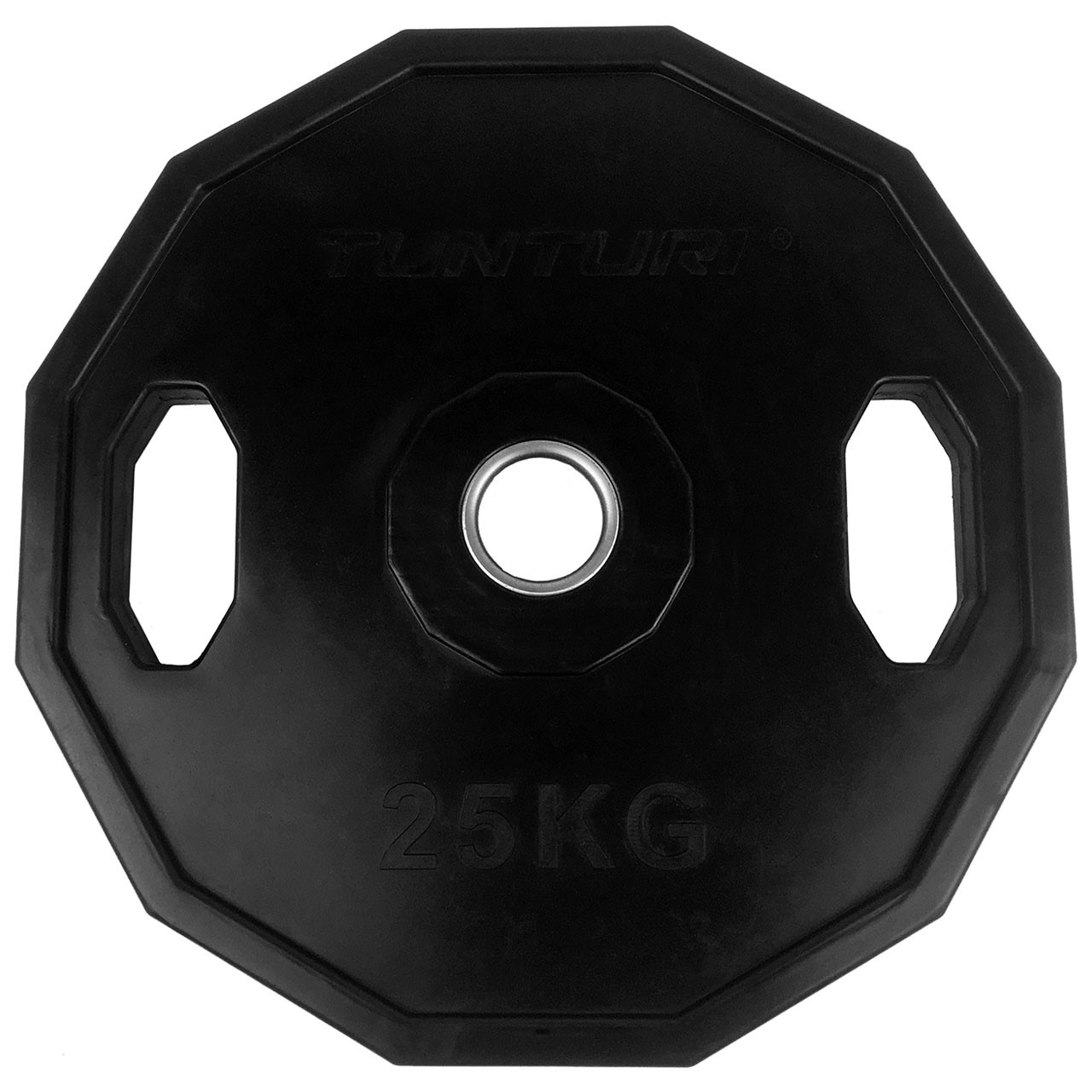 Tunturi 25 kg Hantelscheibe 50 mm, gummiüberzogen