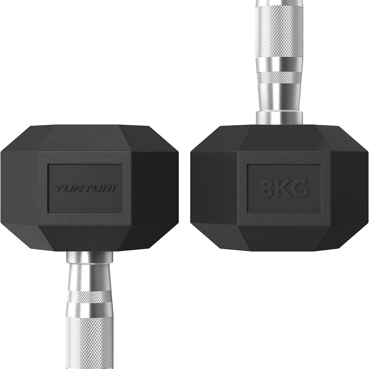 Tunturi Platinum Hex Kurzhantel 8 kg