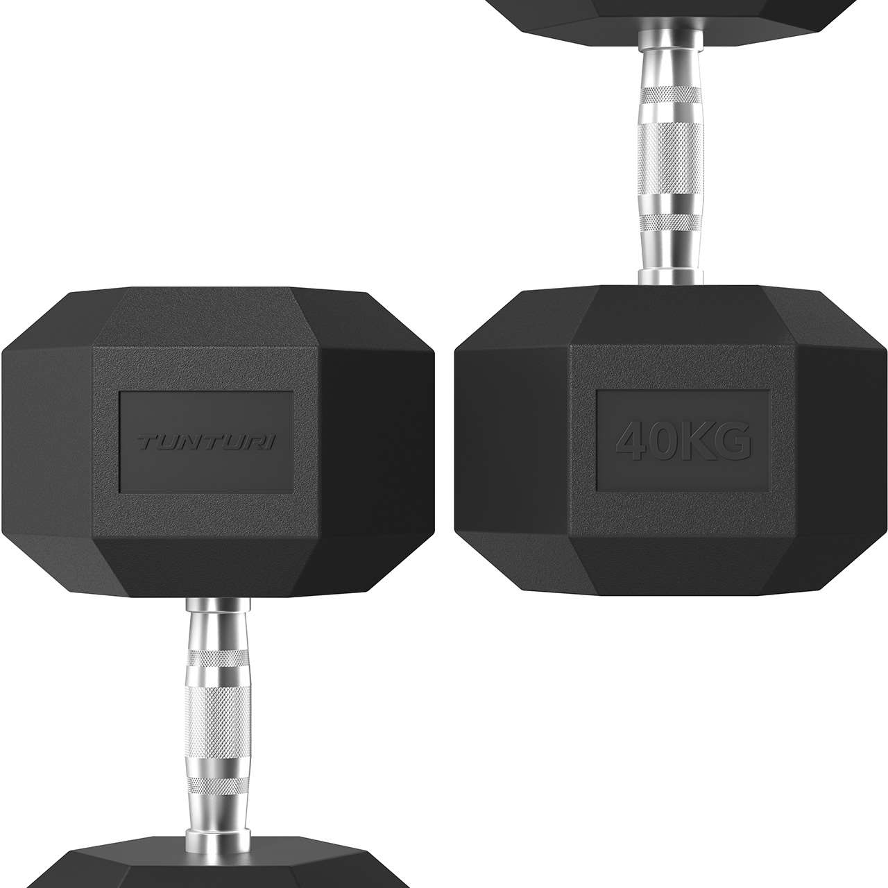 Tunturi Platinum Hex Kurzhantel 40 kg