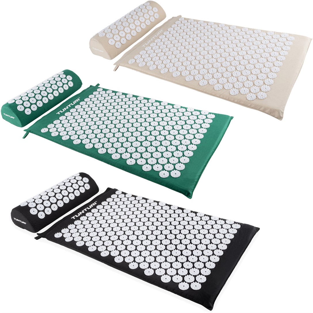 Tunturi Acupressure Mat & Pillow, various colours Tunturi Acupressure Mat & Pillow, various colours