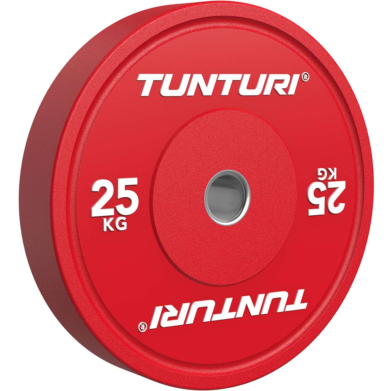 Tunturi Platinum Hantelscheibe Rot 25  kg