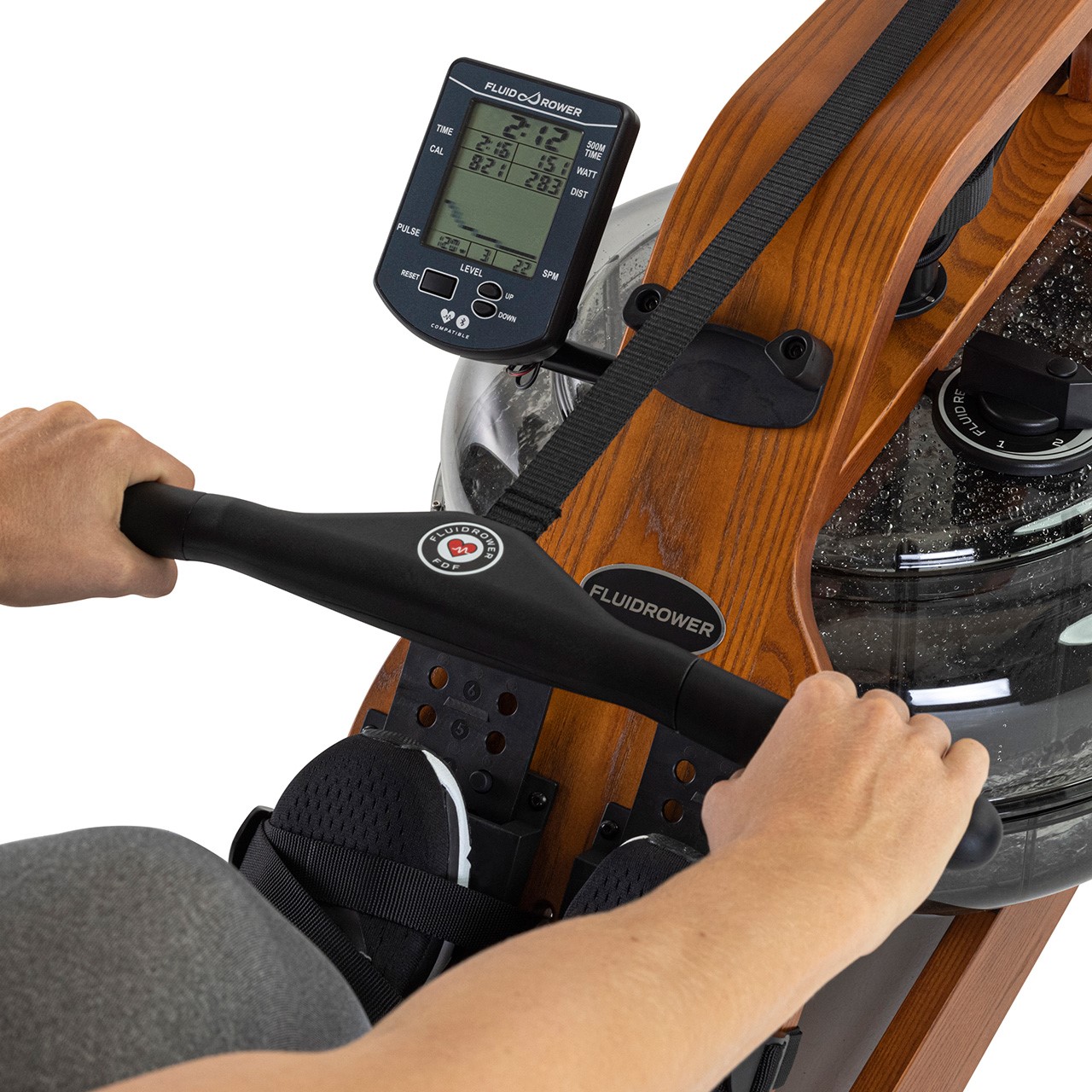 Fluid Rower Touch Heart Rate Handle - V, XL Models