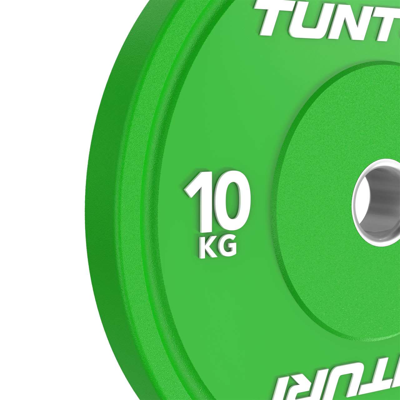 Tunturi Platinum Hantelscheibe Grün 10 kg