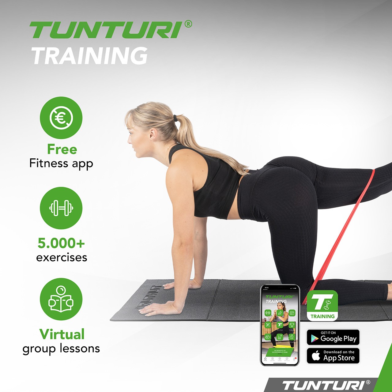 Tunturi Outdoor Fitnessmatte