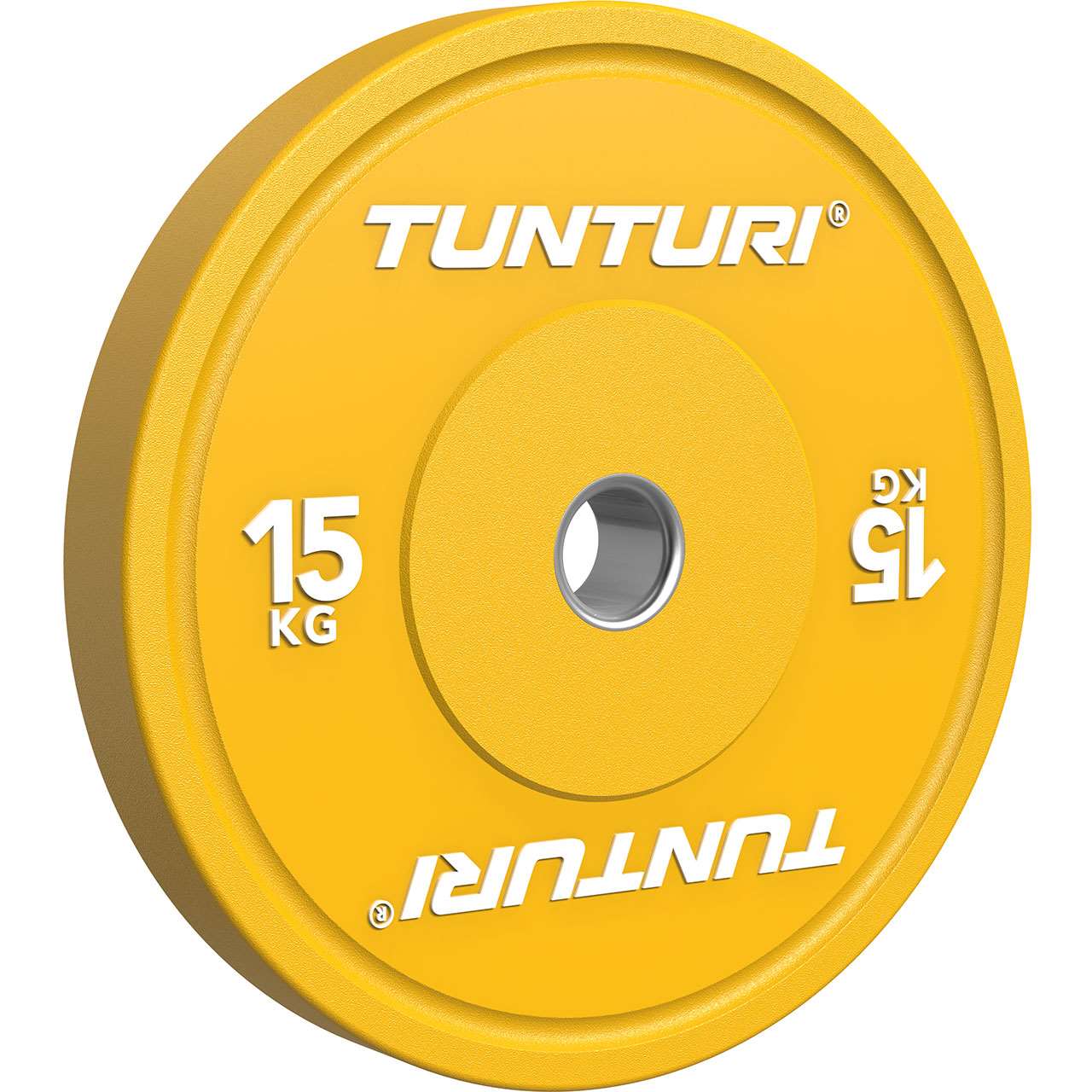 Tunturi Platinum Hantelscheibe Gelb 15 kg