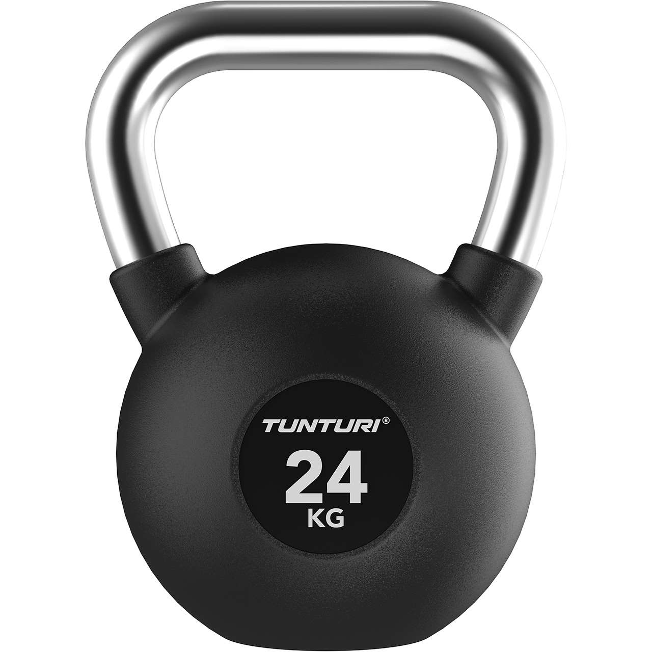 Tunturi Platinum Kettlebell mit Gummibeschichtung 24 kg
