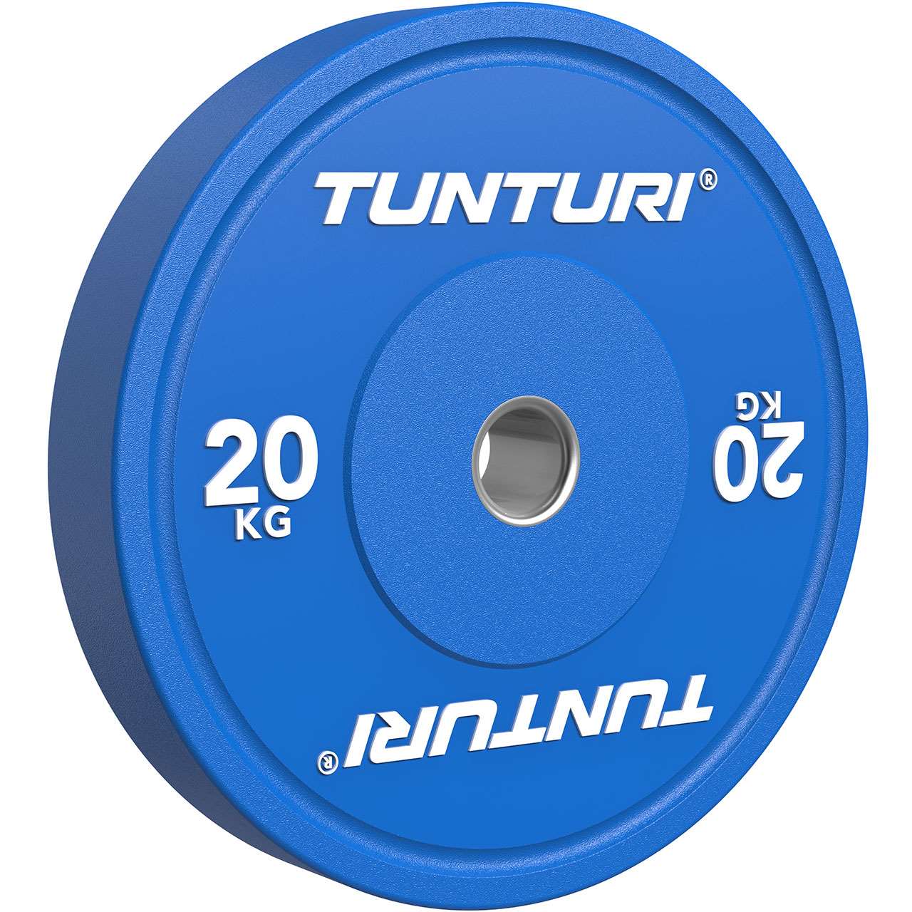 Tunturi Platinum Hantelscheibe Blau 20 kg